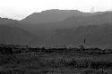 Distant shot of men approaching the Liberek