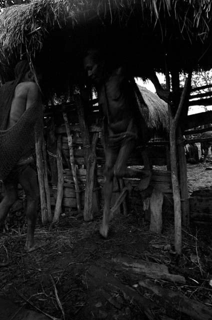 Women leaving Ekiarotmilek's funeral at Kibit Silimo