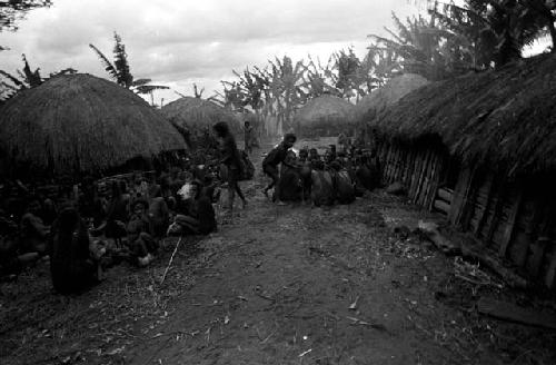 People sitting in Kibit Silimo