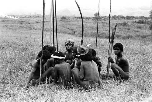 Small men's group at an Etai