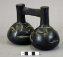 Inca period black ware jar