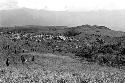 Distant view of action on the ridge of the Warabara