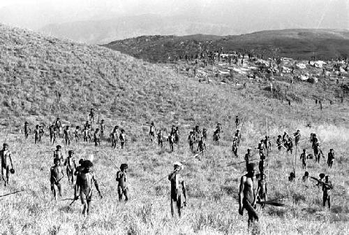 Willihiman-Wallalua warriors coming back from a battle