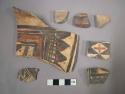 Selected potsherds