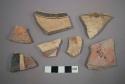 Selected potsherds