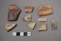 Complete potsherds