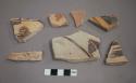 Selected potsherds