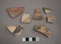 Selected potsherds