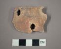 Sherd with holes