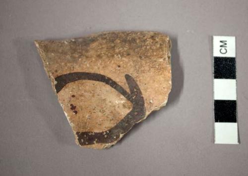 Zoomorphic (?) pot sherd