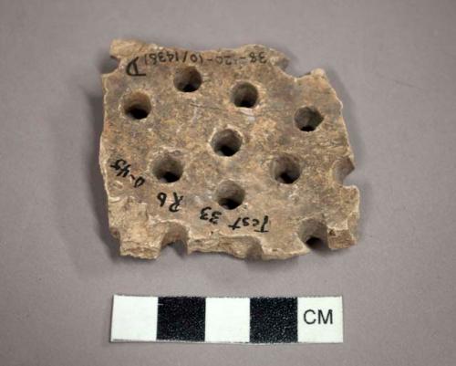 Sieve sherd