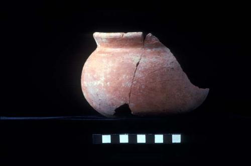 Orange jar from Site 140