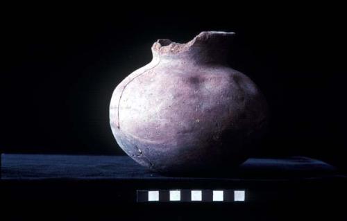 Dented jar from Site 129