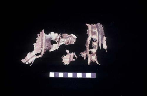 Painted textile fragments from Site 60