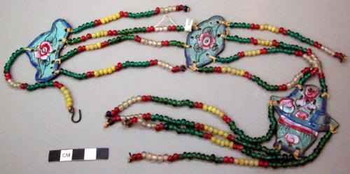 Five Fragments of Bead and Enamel Hanging(s)