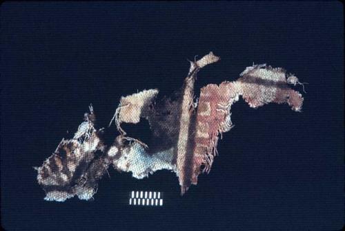 Painted textile fragment from Site 60