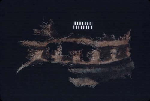 Painted textile fragment from Site 60