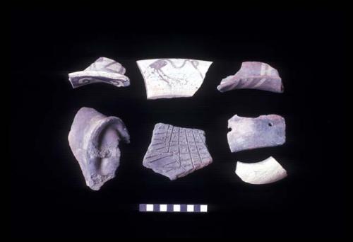 Ceramic waster forms from Site 133