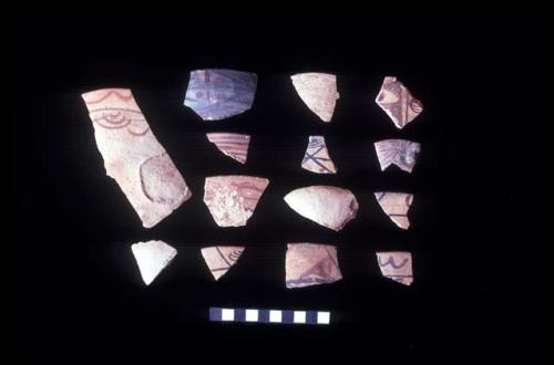 Ceramic sherds from Sites 94, 128, 120, 110, 146 and 97