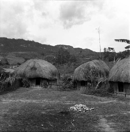 Wupakaima 2 - men's house and two ebeais