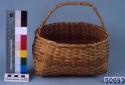 Hand basket of cane