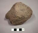 Grooved stone tool fragment
