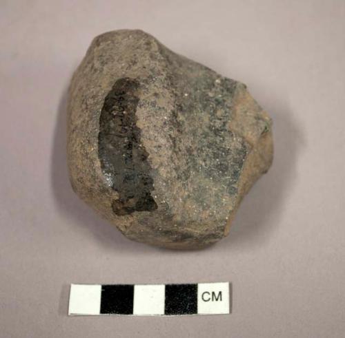 Grooved tool fragment