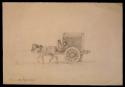 Drawing of Chinese carriage