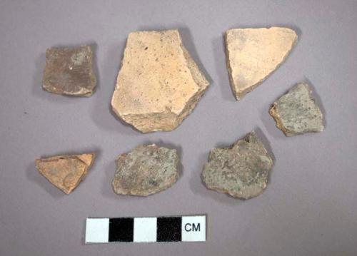 Complete potsherds