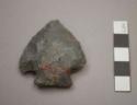 Stone projectile point, corner-notched