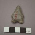 Stone projectile point, stemmed