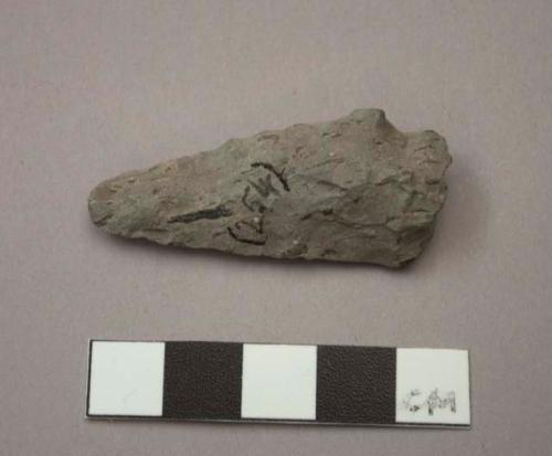 Stone projectile points, stemmed