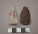 Miscellaneous stone projectile points