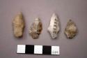 Stone projectile points, stemmed