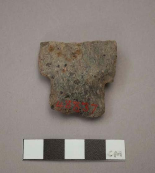 Stone, projectile point, stemmed, base