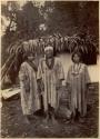 Chief Lacandon With Two Lacandon Women