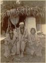 Lacandon Man and Two Women