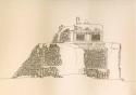 Drawing of Las Monjas at Chichen Itza