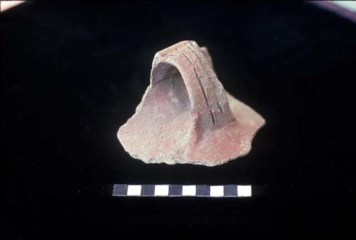 Ceramic handle from Site 110