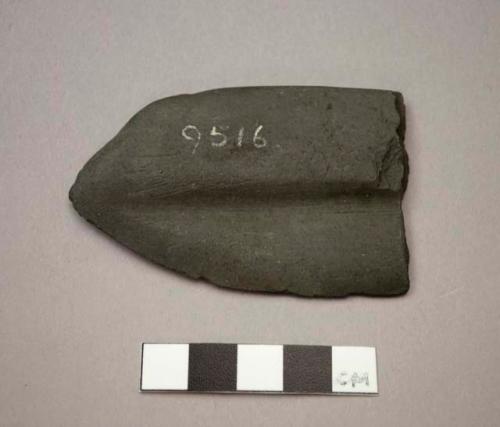 Stone, ground stone, semilunar knife