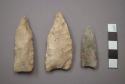 Stone projectile points, stemmed