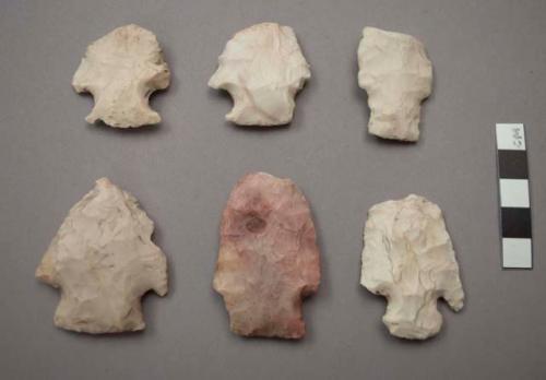 Stone projectile points