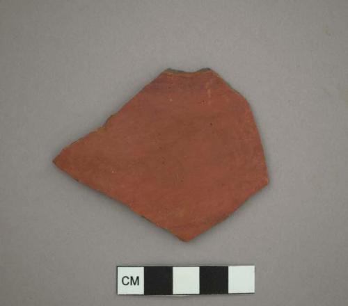 Ceramic vessel, burnished sherd