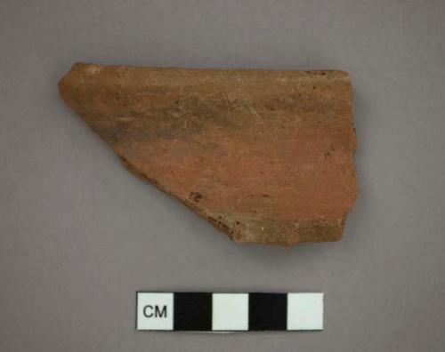 Ceramic vessel, rimsherd