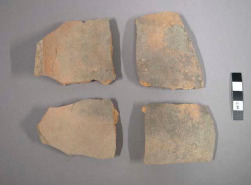 Selected potsherds