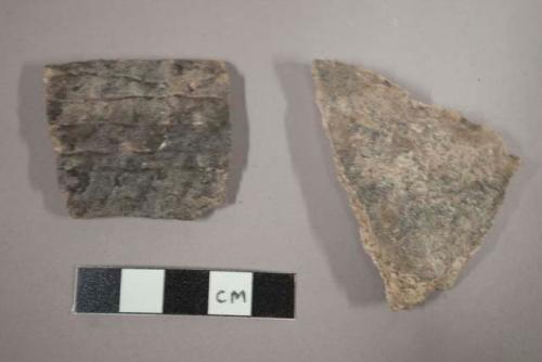 Selected potsherds