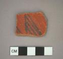 Ceramic vessel, painted sherd