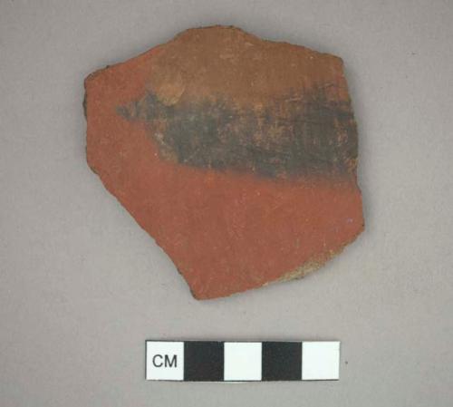 Ceramic vessel, burnished sherd