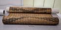 Sleeping mat - twined weave ("nyagamu")