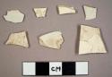 Creamware sherds